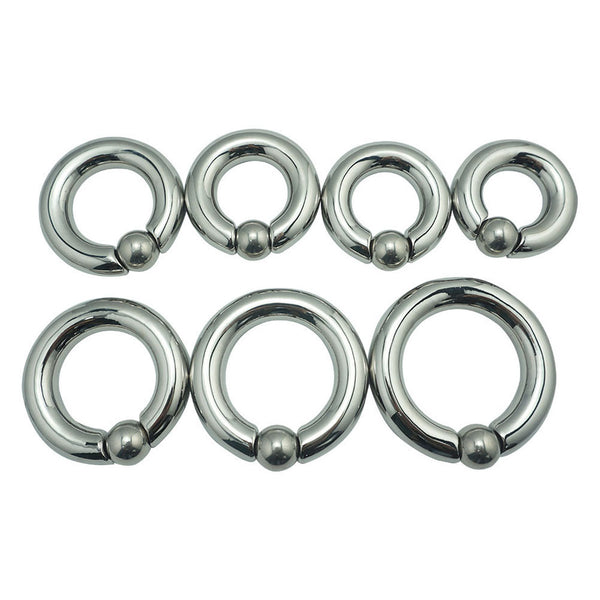 Man Stainless Steel Cock Ring Cock and Ball Rings Stainless Steel Chastity Device For Male