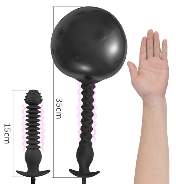 Inflatable Anal Dilator Plug Butt Dildo Vagina Anus Expansion Prostate Massage Ass Dilator