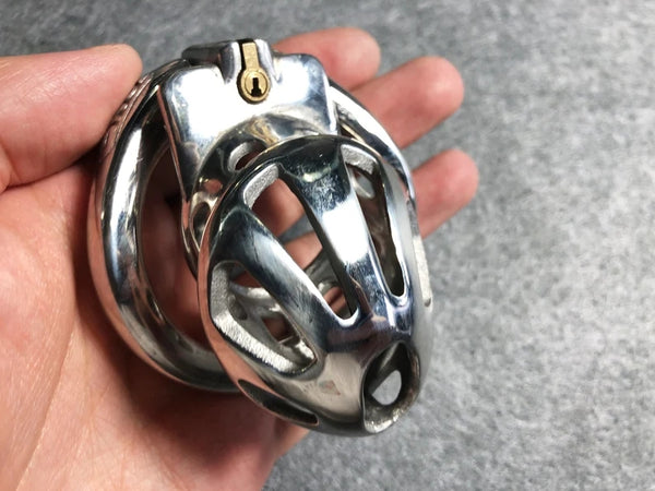 NEW Openable Ring Design Male Chastity Belt Cock Cage For Love Gift