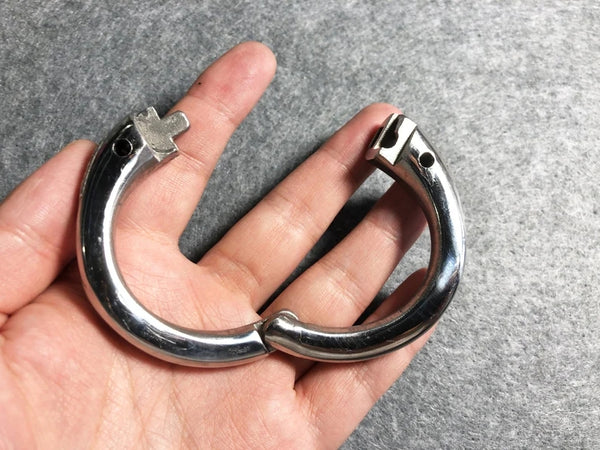 NEW Openable Ring Design Male Chastity Belt Cock Cage For Love Gift