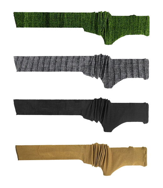 Silicone-Treated Gun Socks for Rifles, 6" Extra Wide - Fit Scopes, Pistol Grips & Tactical Accessories, 48” x 6”