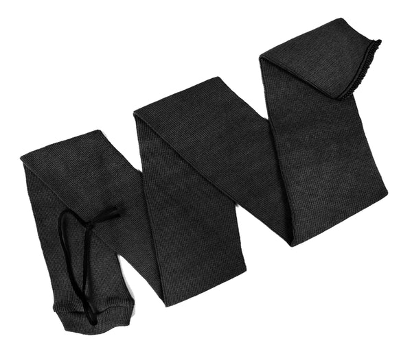 Gun Sock Silicone Treated Knit Gun Socks for Rifles and Shotguns, 54 x 4 Inches Elastic Design of Rifle Sock Sleeve, 4Pcs Fits Tactical Gun and Rifle with Scopes