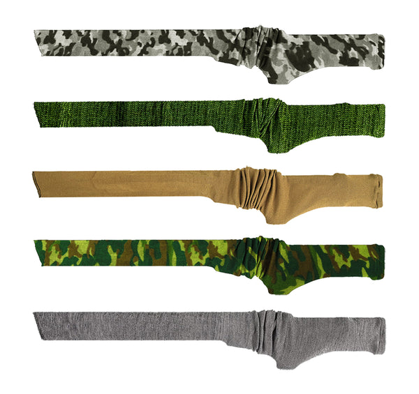 54” Silicone-Treated Gun Socks for Rifles and Shotguns,Mixed-color Tactical Accessories Anti-rust
