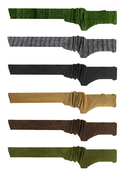 54” Silicone-Treated Gun Socks for Rifles, 6" Extra Wide - Fit Scopes, Pistol Grips & Tactical Accessories