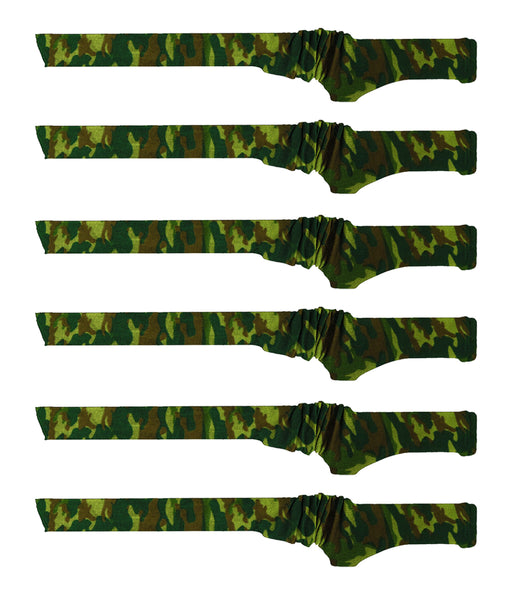 6-Pack Extra-Thick Gun Socks for Rifles and Shotguns, Silicone-Treated Gun Sock, 54” Knit Rifle Sock Gun Sleeve for Storage
