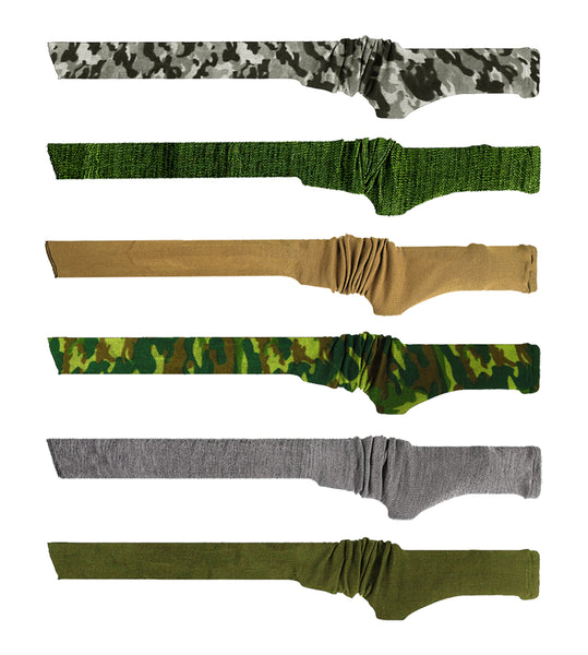 54” Silicone-Treated Gun Socks for Rifles and Shotguns,Mixed-color Tactical Accessories Anti-rust