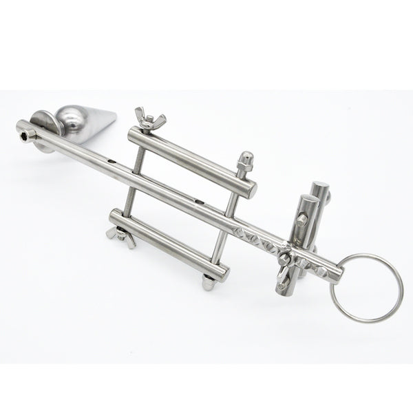 Stainless steel stretcher Testicular Separator / CBT Clamp / BDSM / Testicular Press / Ballcrusher / Fetish