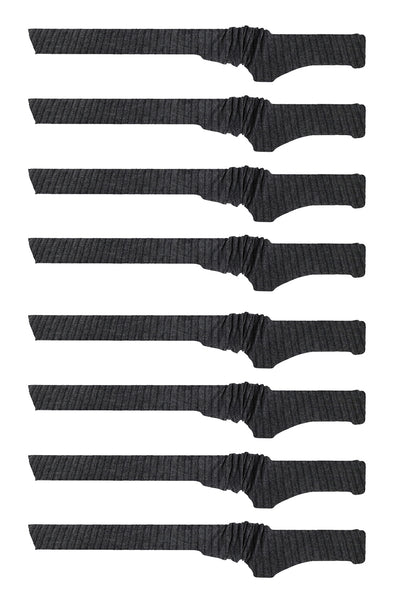 54 Inch Gun Socks for Rifles and Shotguns,Dark Gray Silicone Treated Drawstring Closure for Hunting Dust-proof Anti-rust Moisture-proof