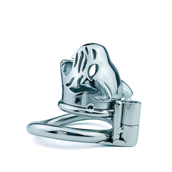 Spiked Cock Cage Male Chastity Device BDSM Stimulate Screw Sissy Penis Ring