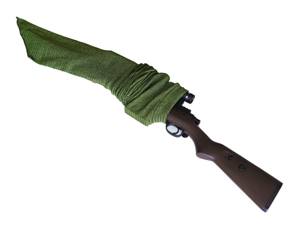 48" Gun Socks Silicone Anti Rust Thick Gun Sleeve 6 inch Knit Gun Socks with Drawstring Closure Bulk Pack for Long Guns Tactical