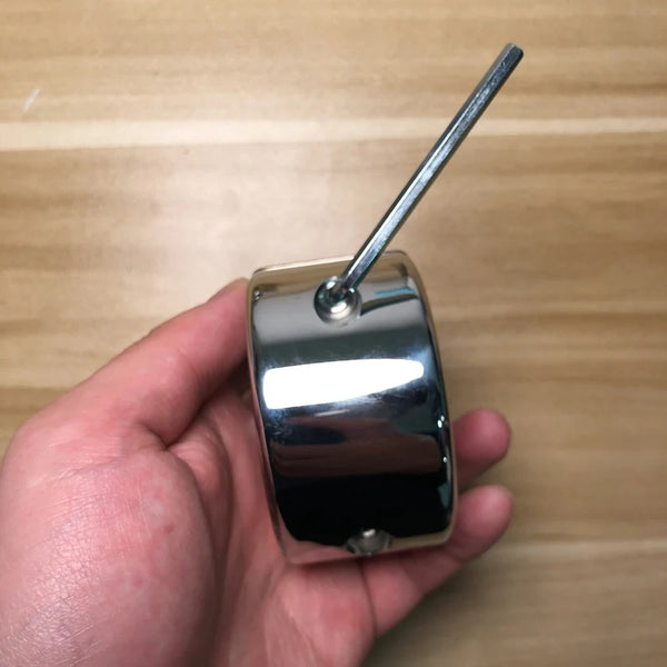 960G 610G Weight Stainless Steel Metal Screw Locking Penis Scrotum Testicle Lock