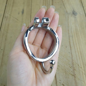 Stainless Steel Cock Rings Chastity Fittings For Men Chastity Cage Accessories