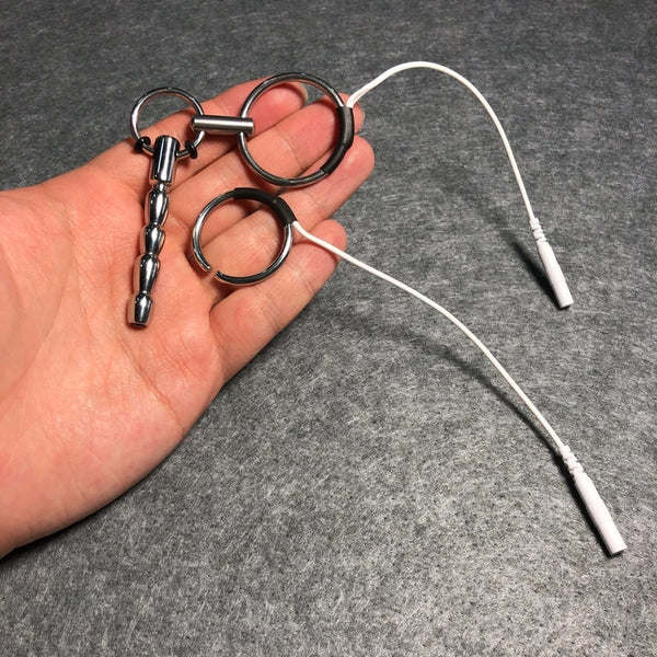 Electric Shock E Stim Kit Catheter Urethral Sound and Anal Plug Electrosex Toy Gear