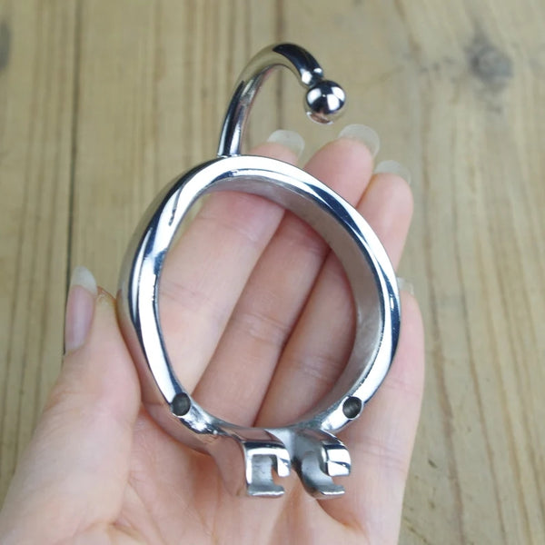 Stainless Steel Cock Rings Chastity Fittings For Men Chastity Cage Accessories
