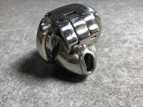 Pleasurable Stainless Steel Male Chastity Device,Short Small Cock Cage