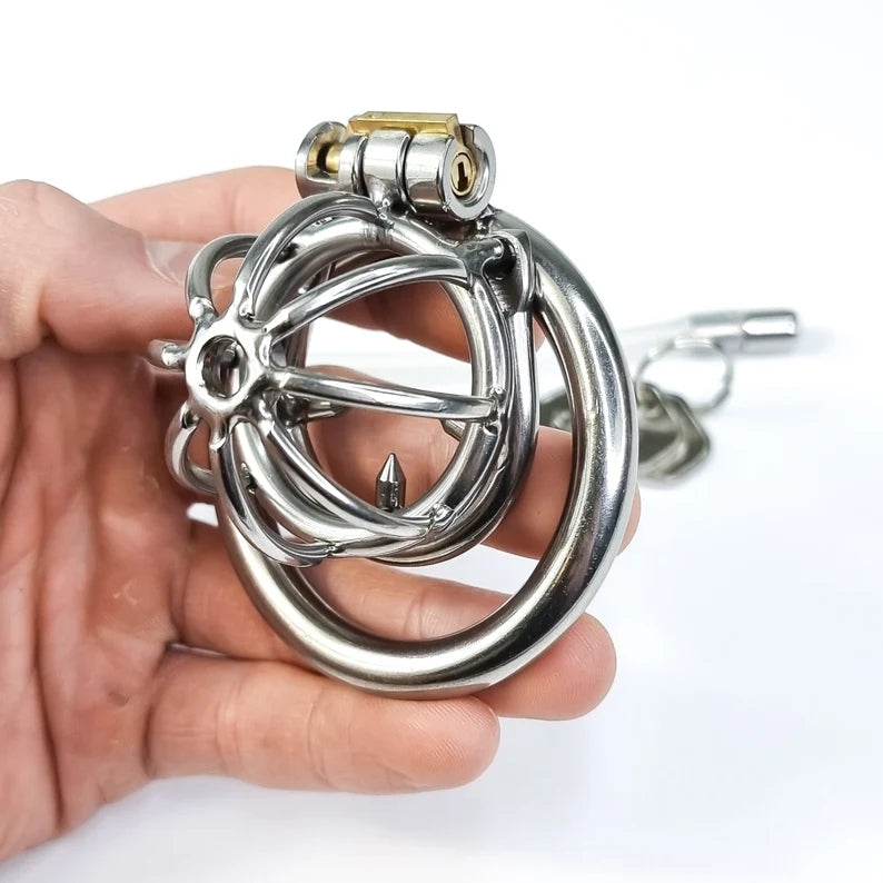 Steel Chastity Cage, Chastity Cock Cage, Chastity Device, Chastity Belt, Men Cock Cage, Stainless Steel Penis Lock